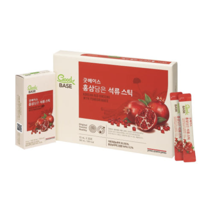 CheongKwanJang Good Base Red Ginseng Pomegranate Sticks 10ml 30 packs