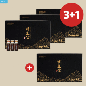 BaekHyoSam Wild Ginseng Extract 100% Organic Korean Mountain Ginseng
