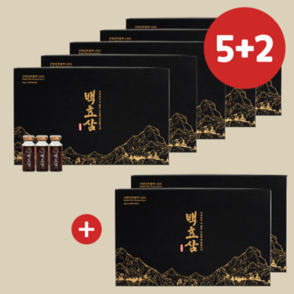 BaekHyoSam Wild Ginseng Extract 100% Organic Korean Mountain Ginseng
