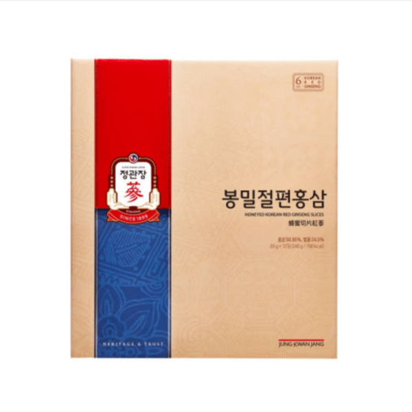 CheongKwanJang Honeyed Korean Red Ginseng Slices (20 g × 12 packs) - Image 4