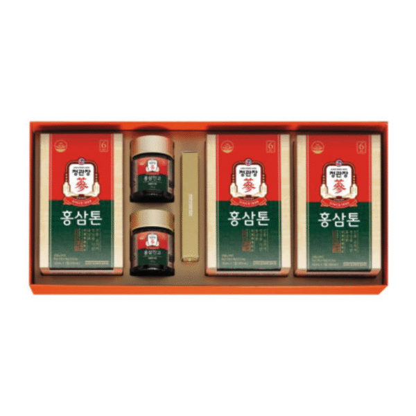 CheongKwanJang Daborok Gift Set (Tonic 50 mL × 21 pouches + Honey Paste 100 g × 2 jars) - Image 5