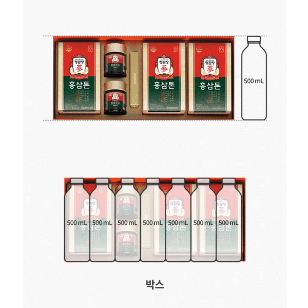 CheongKwanJang Daborok Gift Set (Tonic 50 mL × 21 pouches + Honey Paste 100 g × 2 jars) - Image 2
