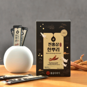 Hongsam Iyagi steamed whole-root red ginseng stick, 15 mL × 30, with Korean honey and jujube