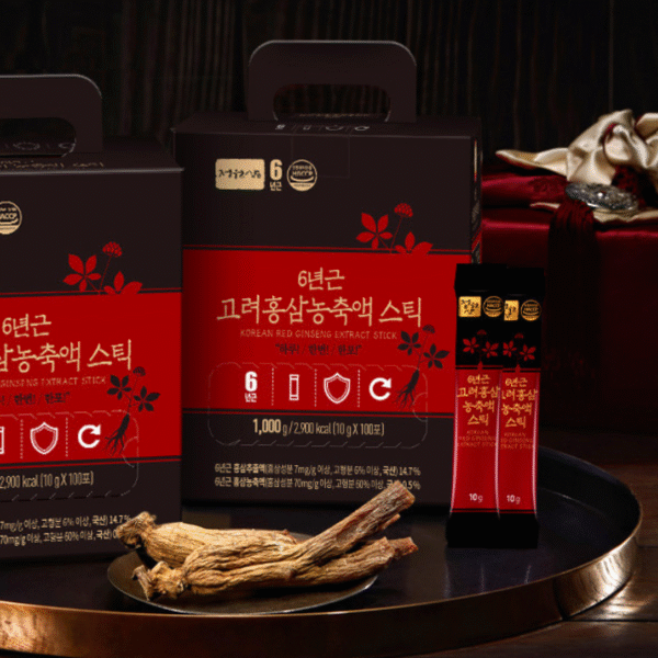 Nature Garden — 6-Year Korean Red Ginseng Concentrate Sticks (10 g × 100 sticks) - Image 7