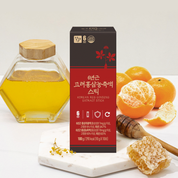 Nature Garden — 6-Year Korean Red Ginseng Concentrate Sticks (10 g × 30 sticks) - Image 5