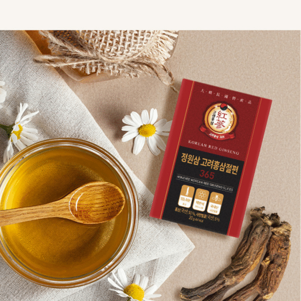 Nature Garden — Honey-Infused Red Ginseng Slices (20 g × 10 packs) - Image 6