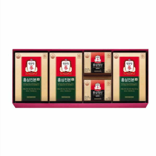 CheongKwanJang Daborok Gift Set (Jinbon 40ml × 5 pouches × 3 boxes + Jeonghwan 12.6g (5 pills × 12 packets) × 2 boxes - Image 2