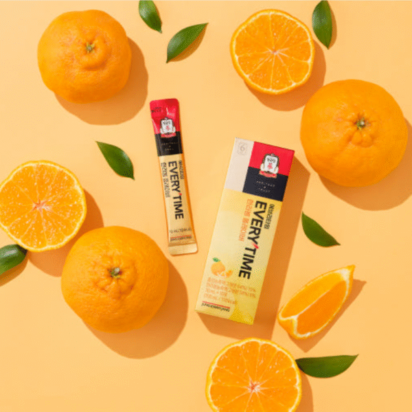 CheongKwanJang Everytime Hallabong Flavor Red Ginseng Sticks (10ml × 20) - Image 7