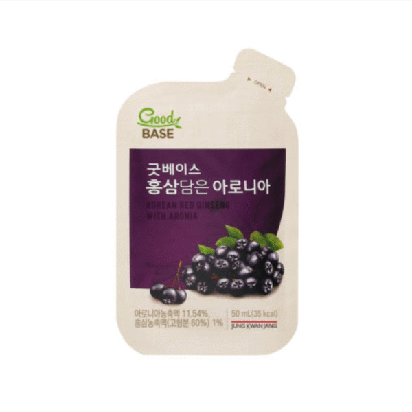 CheongKwanJang Good Base Red Ginseng with Aronia (50 mL × 30 pouches) - Image 2