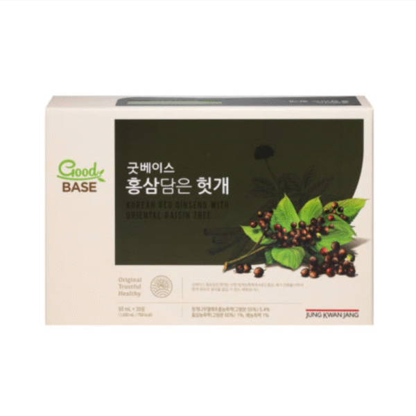 CheongKwanJang Good Base Red Ginseng with Oriental Raisin Tree (50ml × 30 sticks / 1,500ml) - Image 4