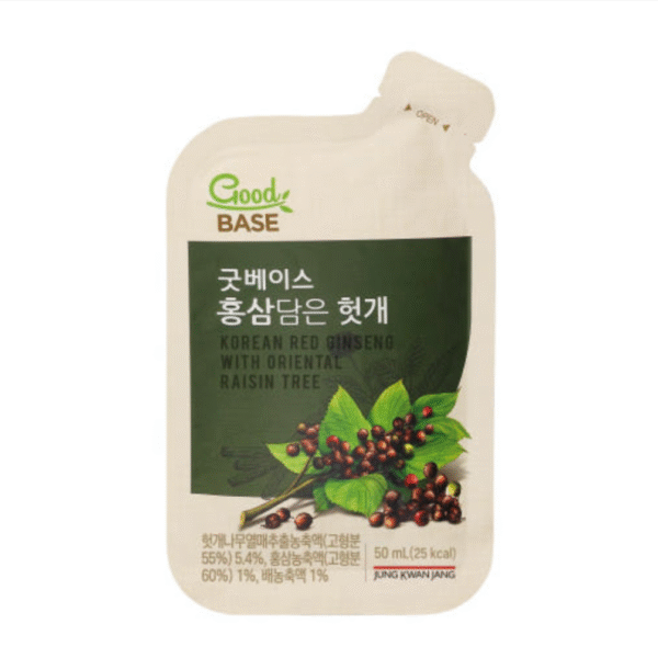 CheongKwanJang Good Base Red Ginseng with Oriental Raisin Tree (50ml × 30 sticks / 1,500ml) - Image 2