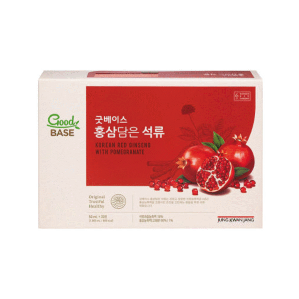 CheongKwanJang Good BASE Red Ginseng with Pomegranate (50ml × 30 pouches) - Image 4