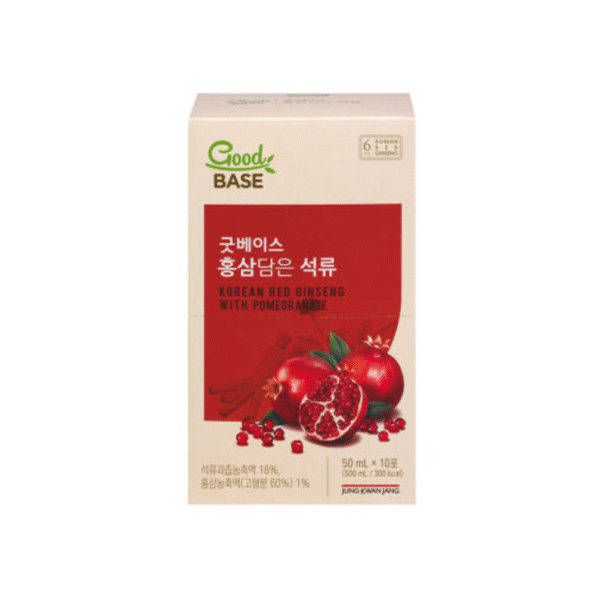 CheongKwanJang Good BASE Red Ginseng with Pomegranate (50ml × 30 pouches) - Image 3
