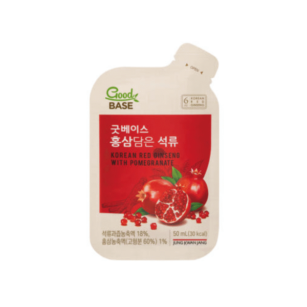 CheongKwanJang Good BASE Red Ginseng with Pomegranate (50ml × 30 pouches) - Image 2
