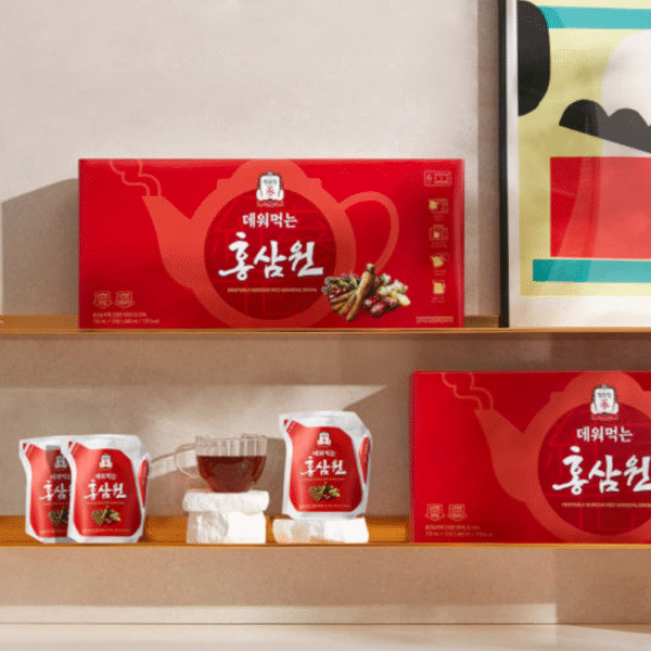 CheongKwanJang HongSamWon Heatable Korean Red Ginseng Drink (120ml × 12 Pouches) - Image 6