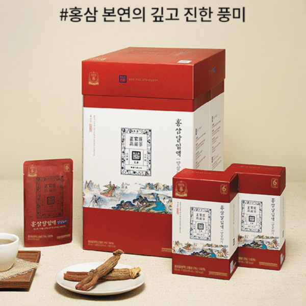 CheongKwanJang Korean Red Ginseng Decoction Extract Yangsam 30 Ji (90 mL × 96 packs / 8,640 mL) - Image 3
