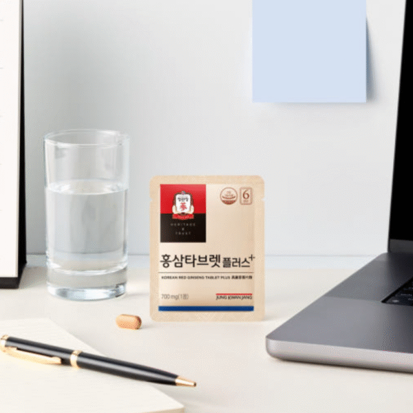 CheongKwanJang Korean Red Ginseng Tablet Plus (700 mg × 60 tablets / 42 g) - Image 4