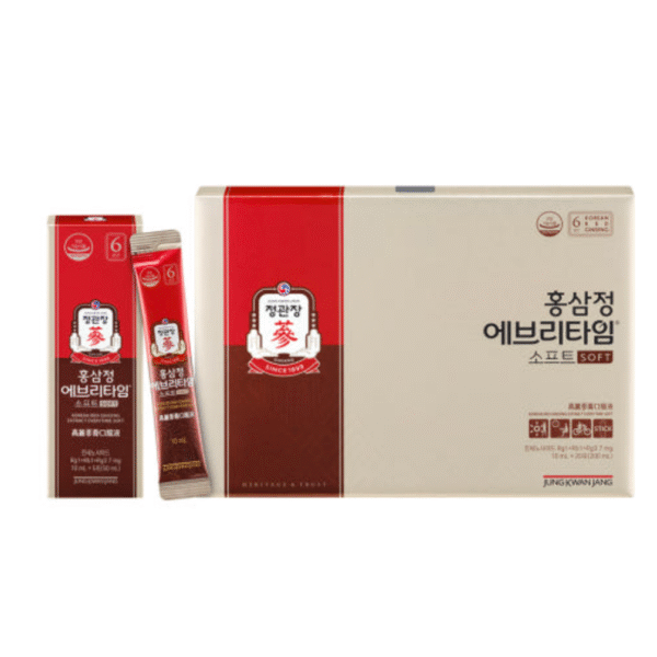 CheongKwanJang Red Ginseng Everytime Soft (10ml × 20 sticks) - Image 7