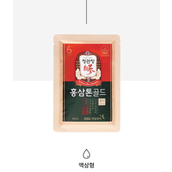 CheongKwanJang Daborok Gift Set — Ginseng Tonic Gold & Jin Go (40 mL × 5 pouches × 4 boxes) + (10 g × 10 sticks × 2 boxes) - Image 2