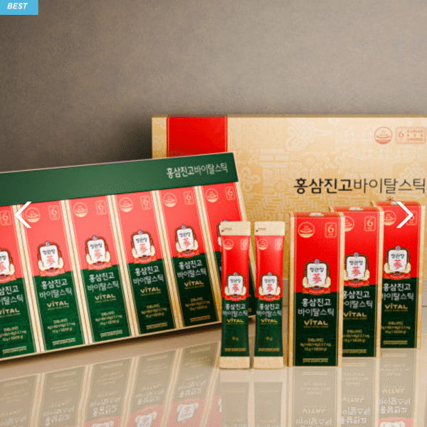 CheongKwanJang Red Ginseng Vital Stick — Daily Vital Care (10 g × 30 Sticks) - Image 6