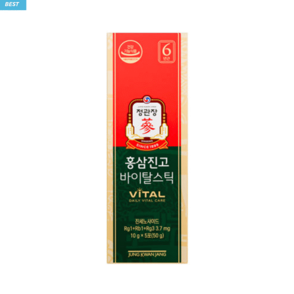 CheongKwanJang Red Ginseng Vital Stick — Daily Vital Care (10 g × 30 Sticks) - Image 4