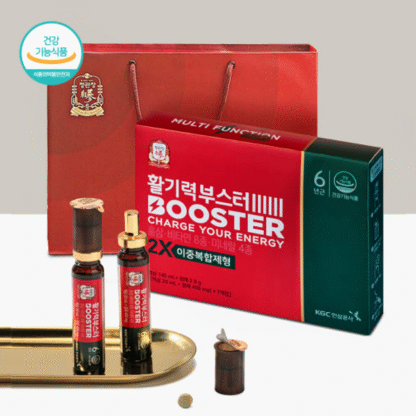 CheongKwanJang Vitality Booster — Korean Red Ginseng + Multivitamin & Mineral (7-Day Pack) (Liquid 20 mL + Tablet 400 mg × 7 servings) - Image 4