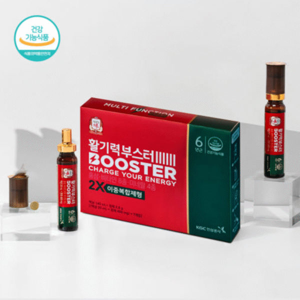 CheongKwanJang Vitality Booster — Korean Red Ginseng + Multivitamin & Mineral (7-Day Pack) (Liquid 20 mL + Tablet 400 mg × 7 servings) - Image 3