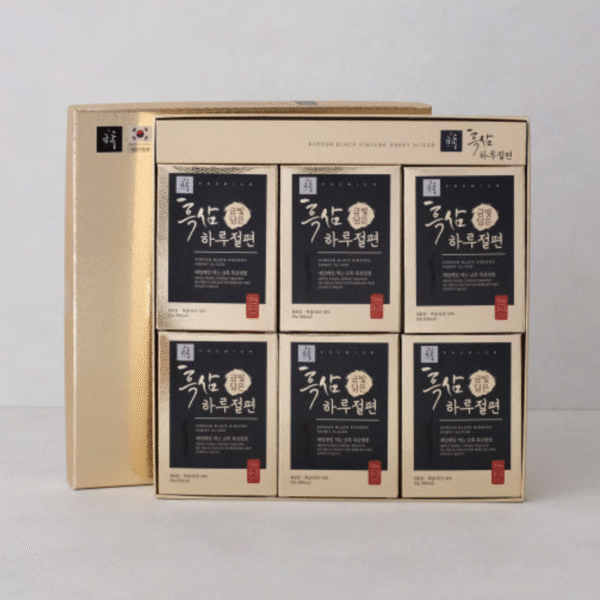 GeumHeuk Black Ginseng Daily Slices (20 g × 6 packs / 120 g) - Image 5
