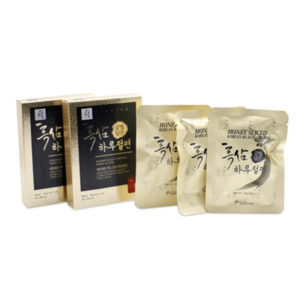 GeumHeuk Black Ginseng Daily Slices (20 g × 6 packs / 120 g) - Image 4
