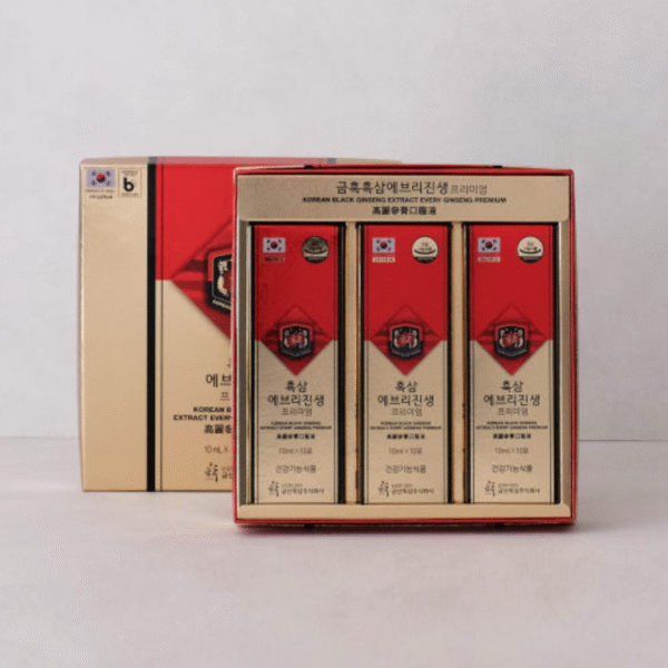 GeumHeuk EveryGinseng Premium Black Ginseng Extract Stick (10 ml × 30 sticks) - Image 7