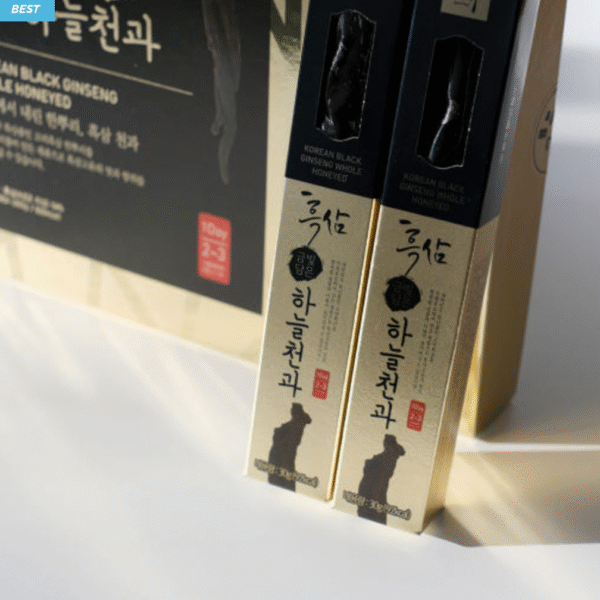 GeumHeuk Honey-Infused Black Ginseng Whole Root (30 g × 10 pieces) - Image 11