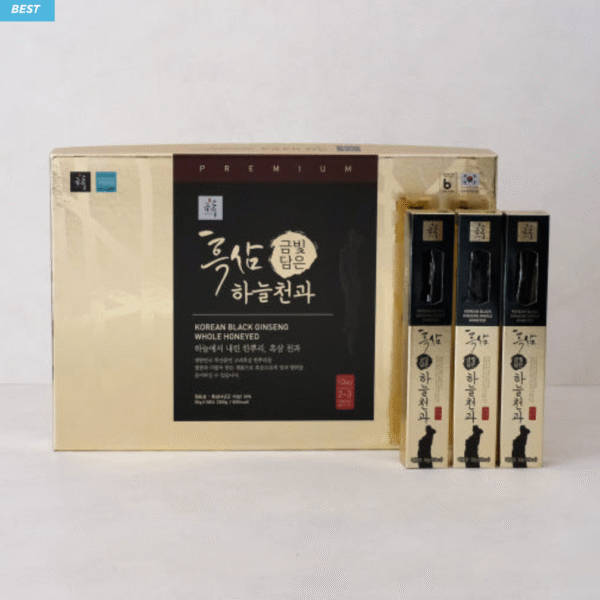 GeumHeuk Honey-Infused Black Ginseng Whole Root (30 g × 10 pieces) - Image 10