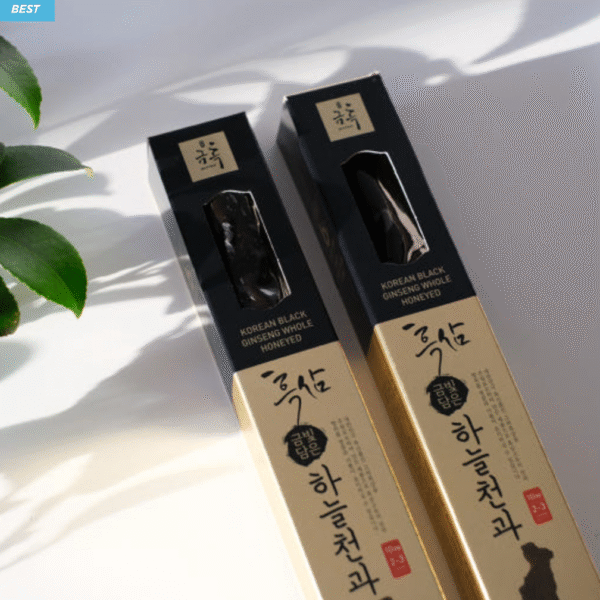 GeumHeuk Honey-Infused Black Ginseng Whole Root (30 g × 10 pieces) - Image 4