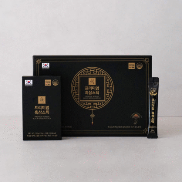 GeumHeuk Premium Korean Black Ginseng Stick, 360 g