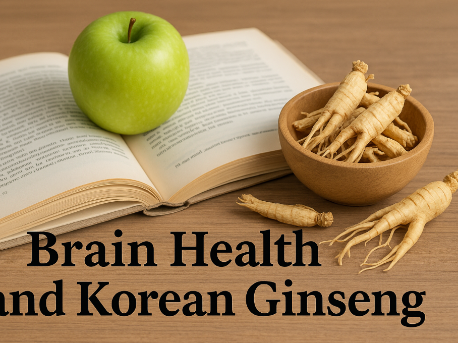 Korean ginseng supports memory, focus, and long-term cognitive health