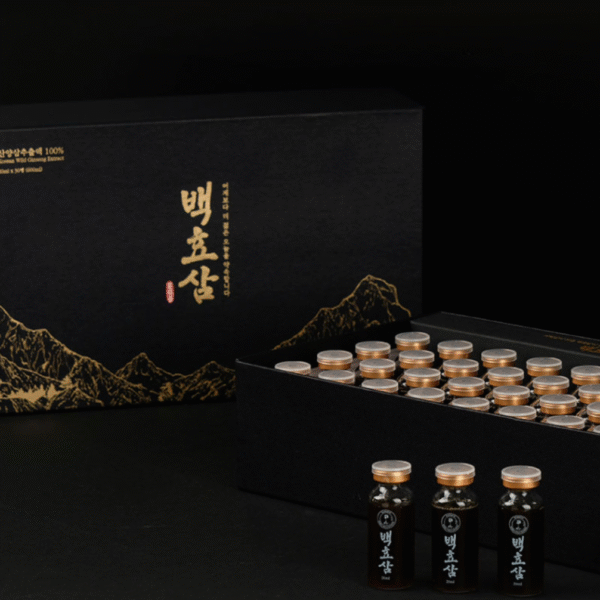 [5+2] BaekHyoSam Wild Ginseng Extract (20 mL × 30 bottles) (Honored with a Presidential Commendation) - Image 9