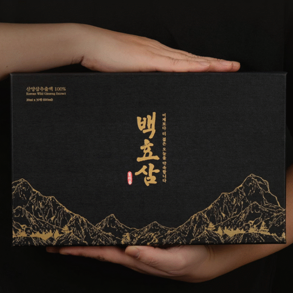 [5+2] BaekHyoSam Wild Ginseng Extract (20 mL × 30 bottles) (Honored with a Presidential Commendation) - Image 8