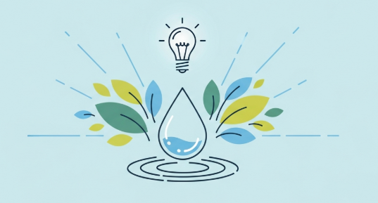 glass of water with fresh fruits symbolizing hydration and vitality