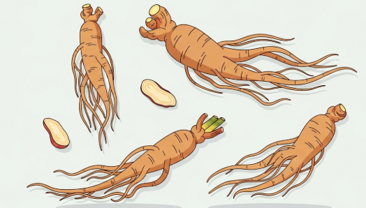 Korean ginseng roots illustrating immune system support and natural defense.