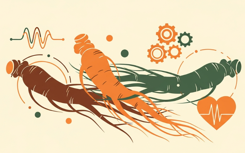 Korean Red Ginseng supporting cholesterol management and heart health