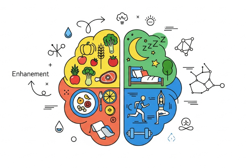 Healthy habits for long-term brain health and cognitive performance