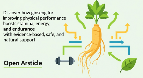 ginseng for improving physical performance
