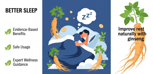 Ginseng for better sleep natural herbal support