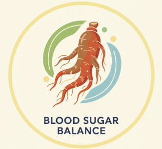Korean ginseng supporting healthy blood glucose levels