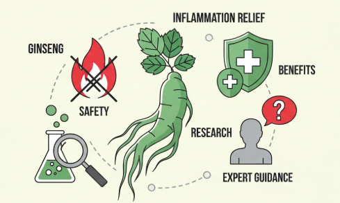 Korean ginseng supporting natural inflammation balance