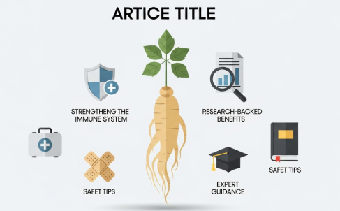 Ginseng for strengthening the immune system