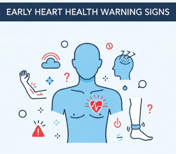 early signs related to heart health and circulation