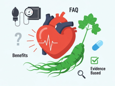 Ginseng for regulating blood pressure
