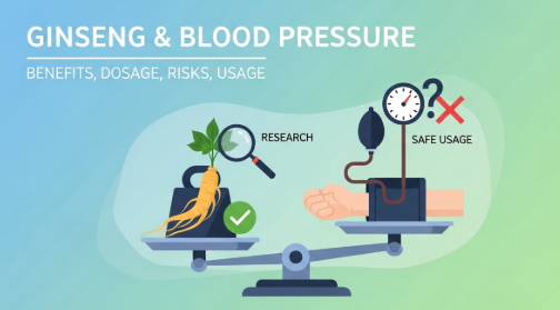 Ginseng for blood pressure