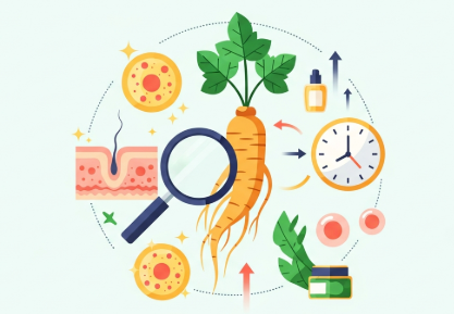 Ginseng for anti-aging and skin health
